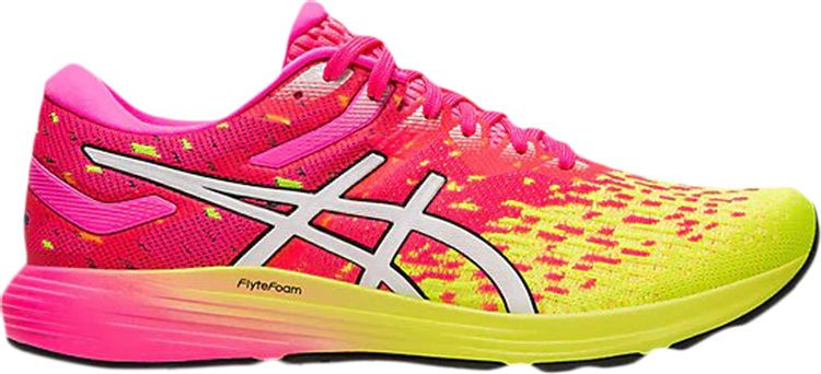 Wmns DynaFlyte 4 'Hot Pink Yellow'