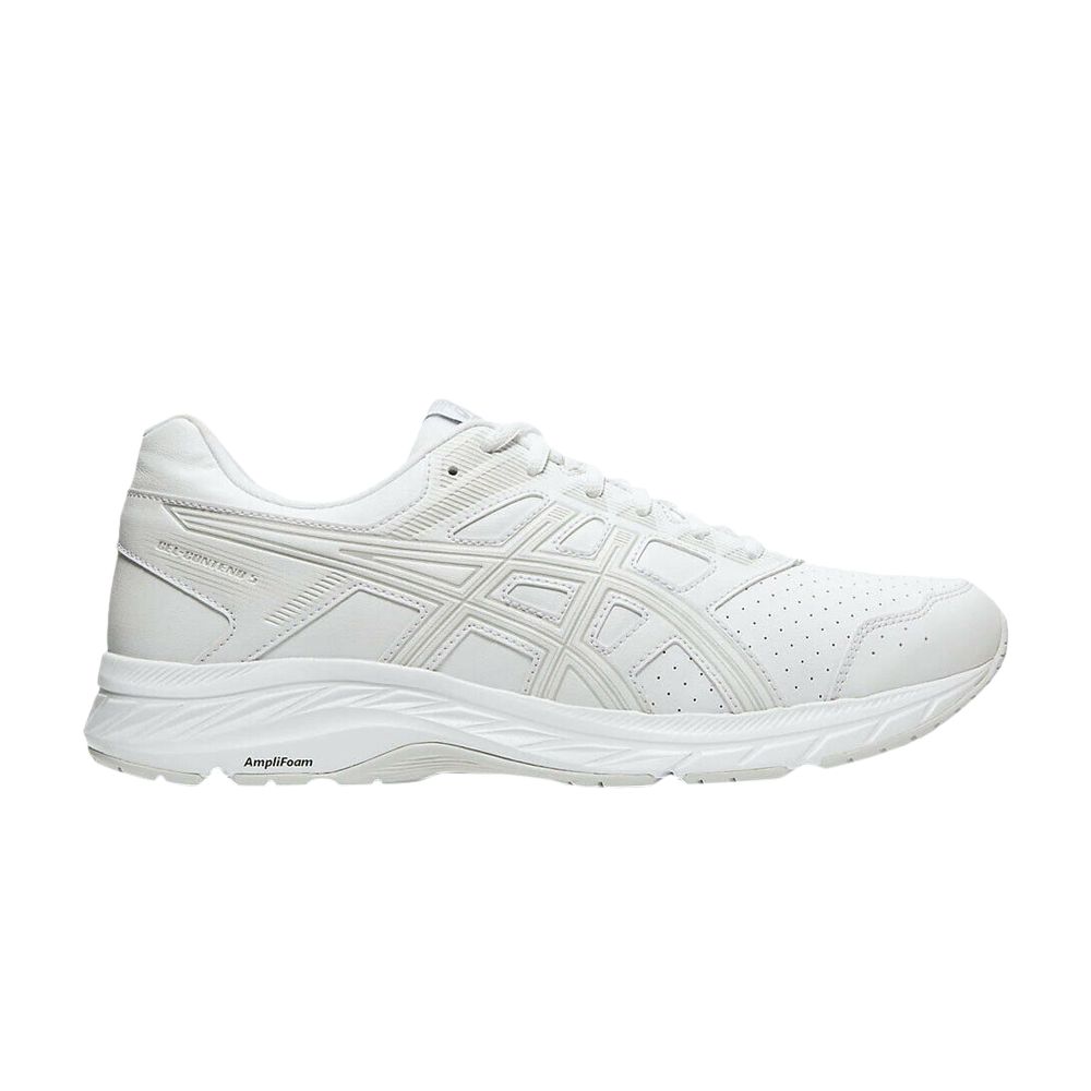 ASICS Gel Contend 5 SL 4E Wide 'White' | Men's Size 8 - 1131A035-100