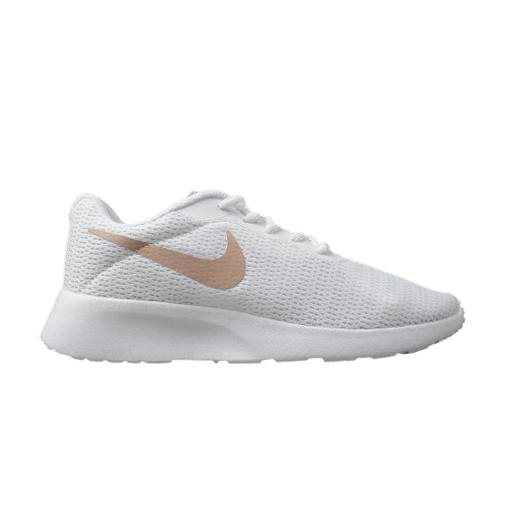 Nike tanjun white particle rose clearance