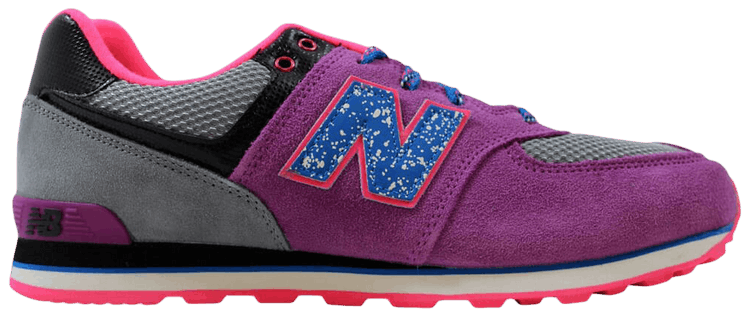 New Balance 574 Big Kid Purple Blue