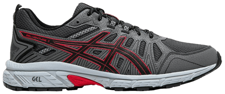 Asics Gel Venture 7 4E Wide Black Classic Red