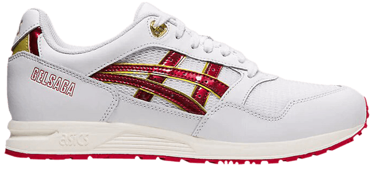 Asics gel saga white shop