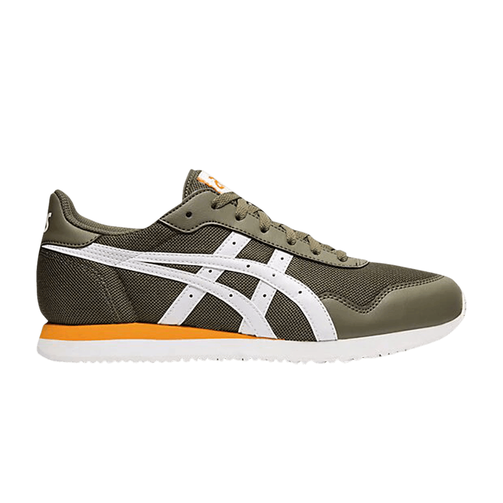 asics tiger runner green