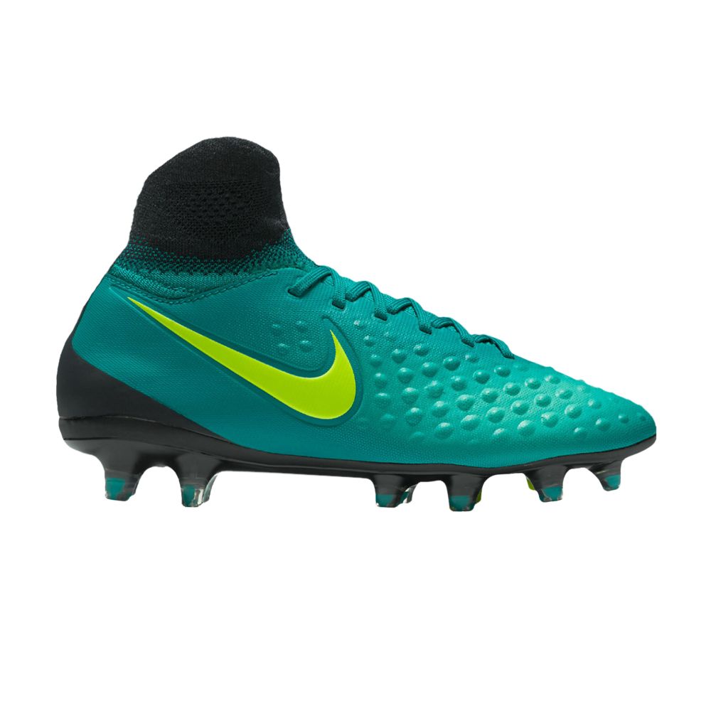 Nike Magista Obra 2 FG GS 'Rio Teal Volt' | Green | Kid's Size 4 - 844410-375