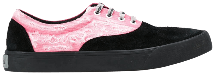 Palm Angels Distressed Low Black Pink