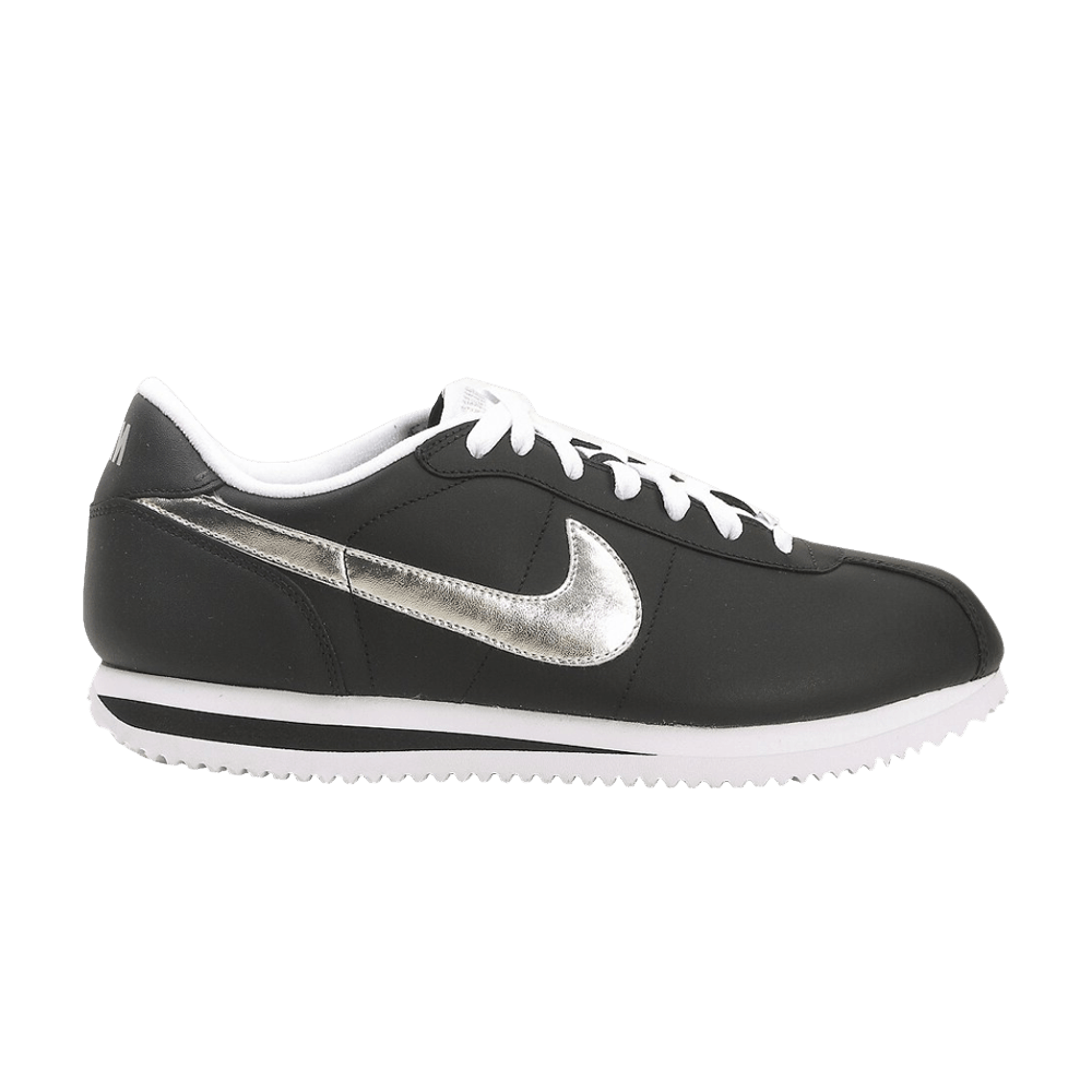nike cortez basic leather 06 black