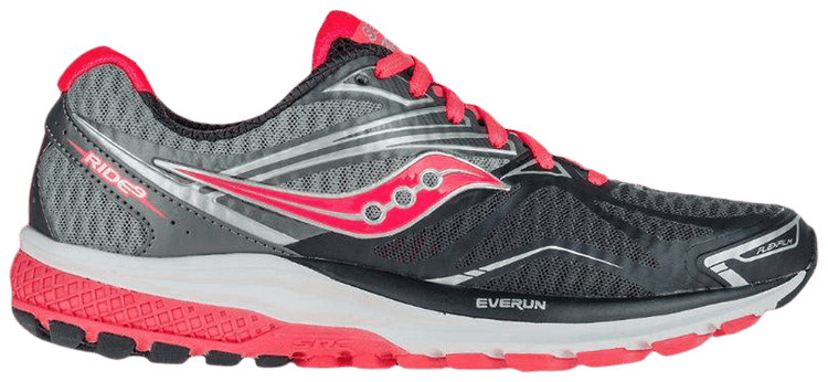 Saucony Wmns Ride 9 Grey Coral