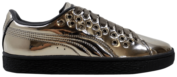 Puma Basket XL Lace Metal Gold