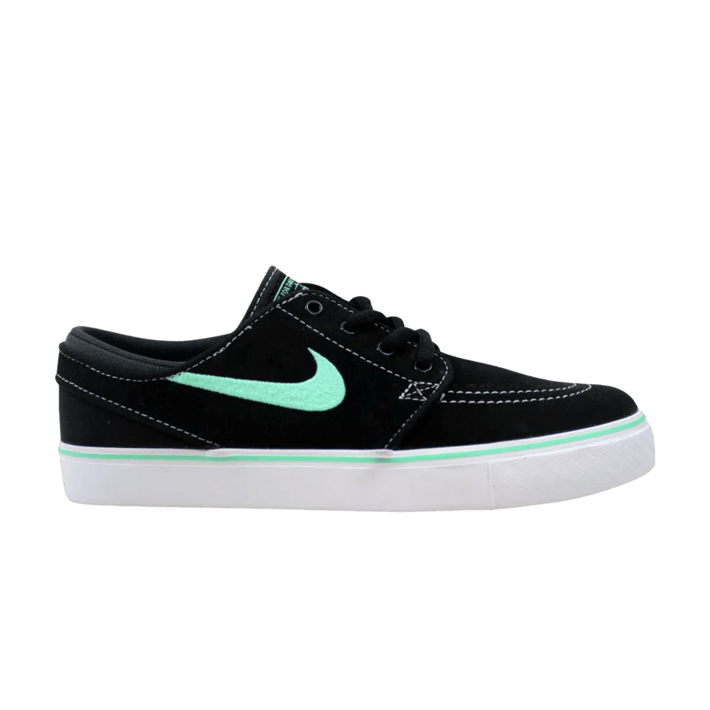 Nike sb stefan janoski black green glow Clearance