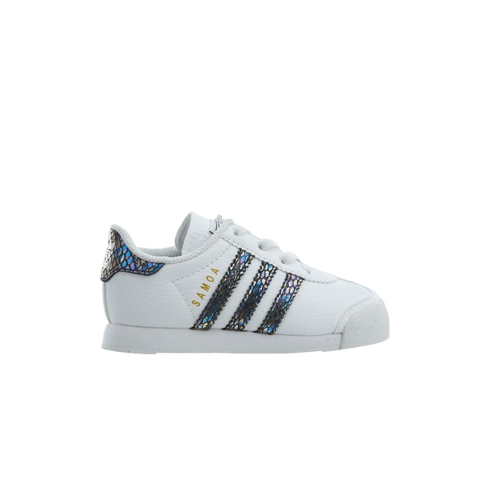 Pre-owned Adidas Originals Adidas Samoa I 'snake Scales' | White | Infant Size 5