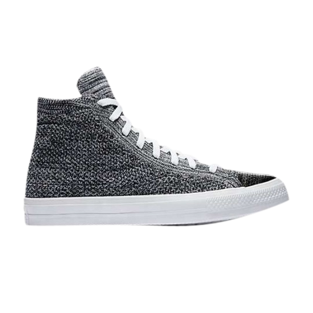 Pre-owned Converse Nike X Chuck Taylor All Star Flyknit High 'wolf Grey'