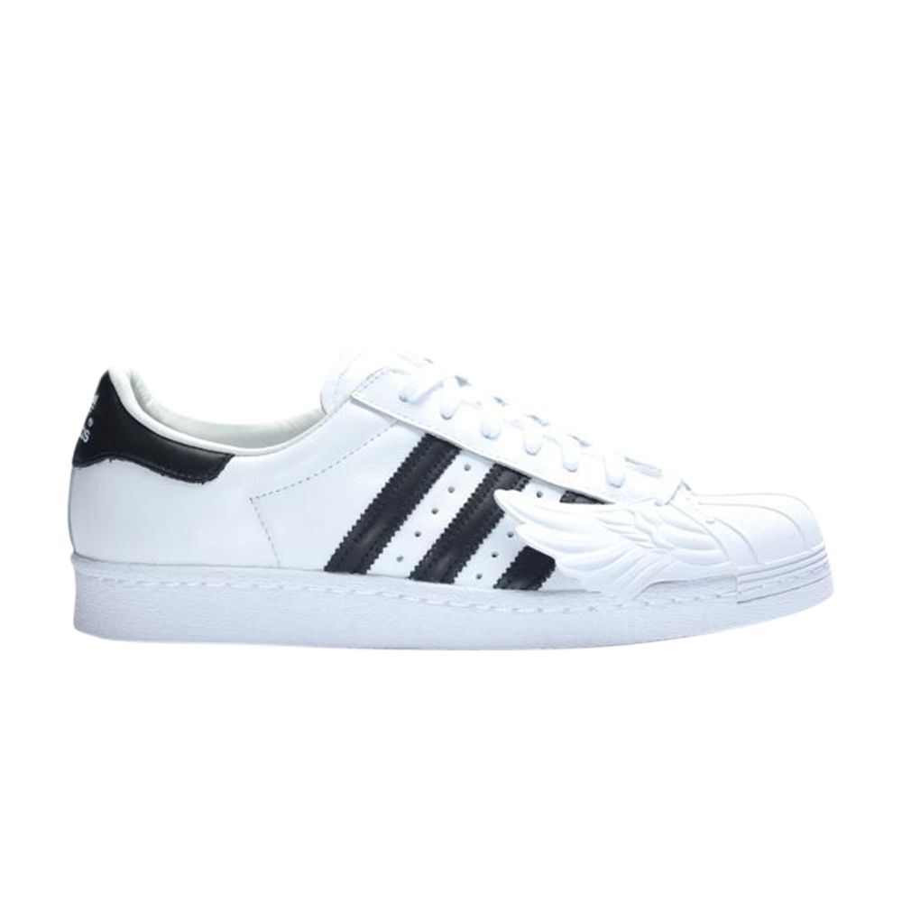adidas Jeremy Scott x Superstar Wings 'White Black' | Men's Size 7.5 - S77814