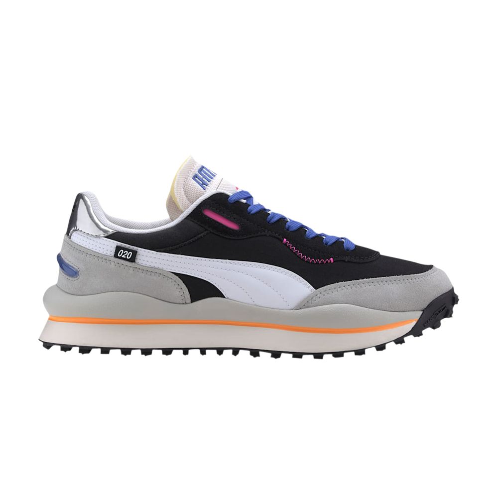 Puma Style Rider 'Play On - Black Grey Violet' | Men's Size 12