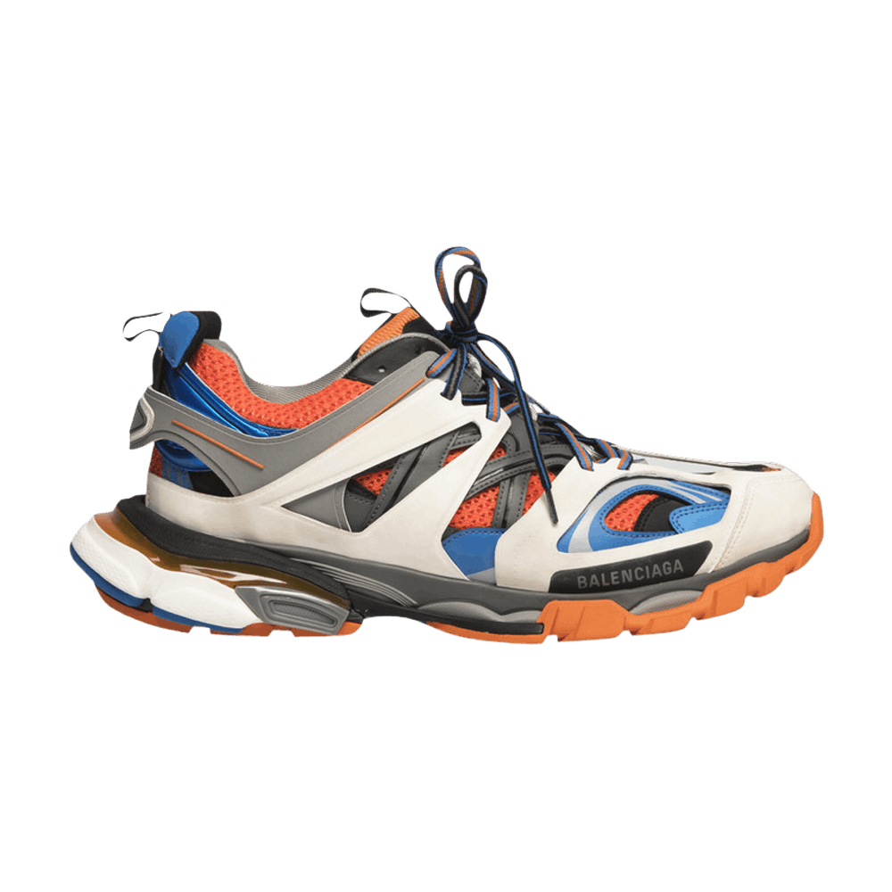 Balenciaga orange blue