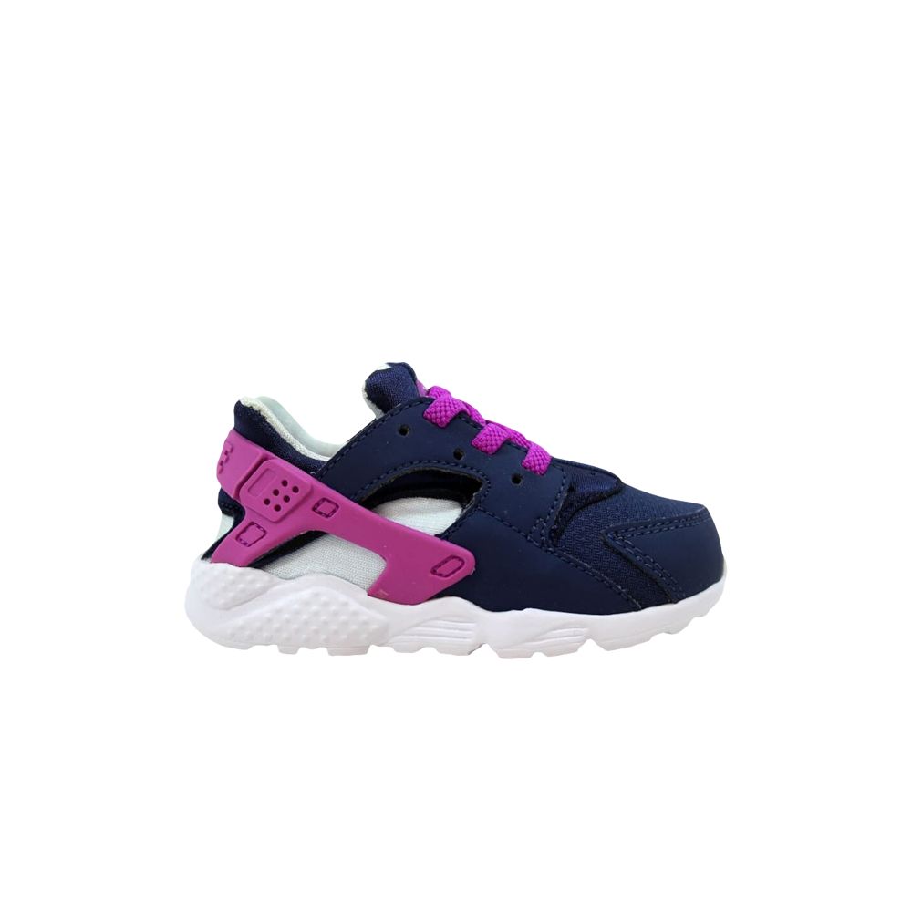 Pre-owned Nike Huarache Run Td 'midnight Navy Violet' | Blue | Infant Size 9