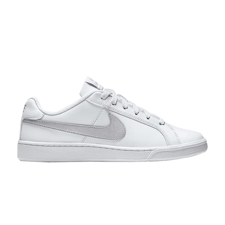 Buy Wmns Court Royale White Metallic Silver 749867 100 GOAT CA