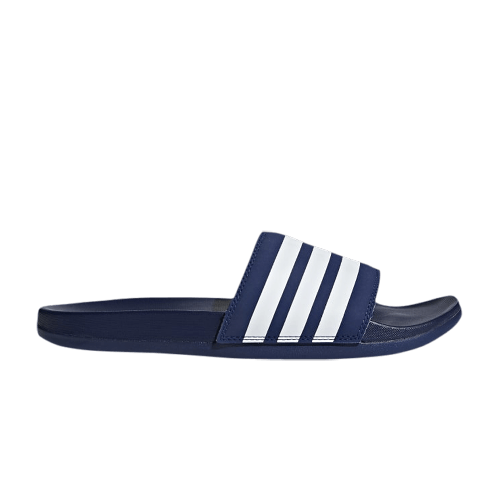 adilette comfort slides dark blue