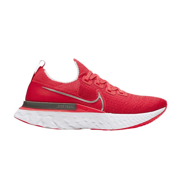 Nike react flyknit red hotsell