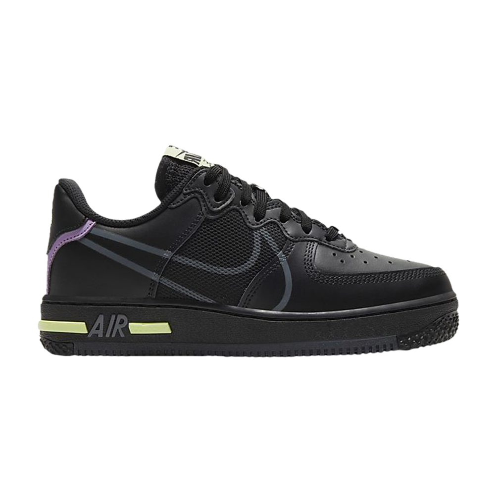 Buy Air Force 1 React GS 'Triple Black' - CD6960 001 | GOAT