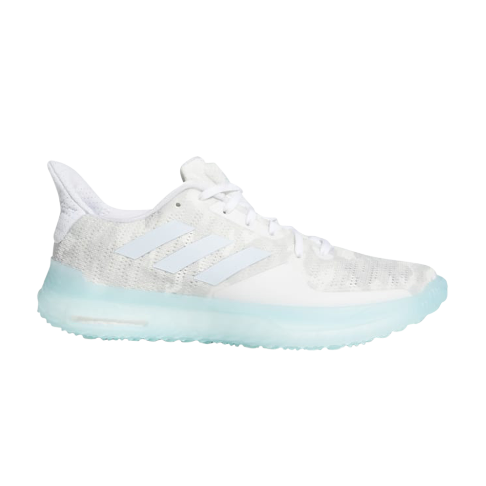 Pre-owned Adidas Originals Wmns Fitboost Trainer 'white Sky Tint'