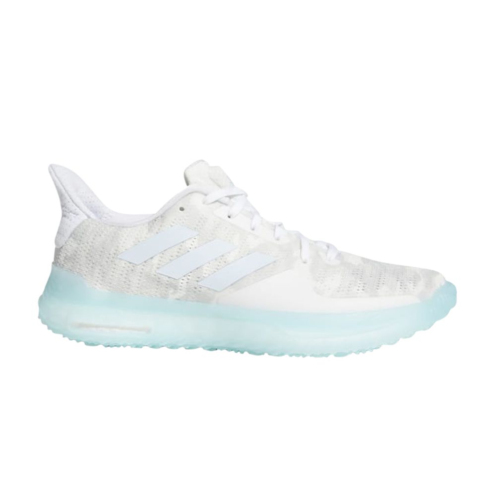 Pre-owned Adidas Originals Wmns Fitboost Trainer 'white Sky Tint'