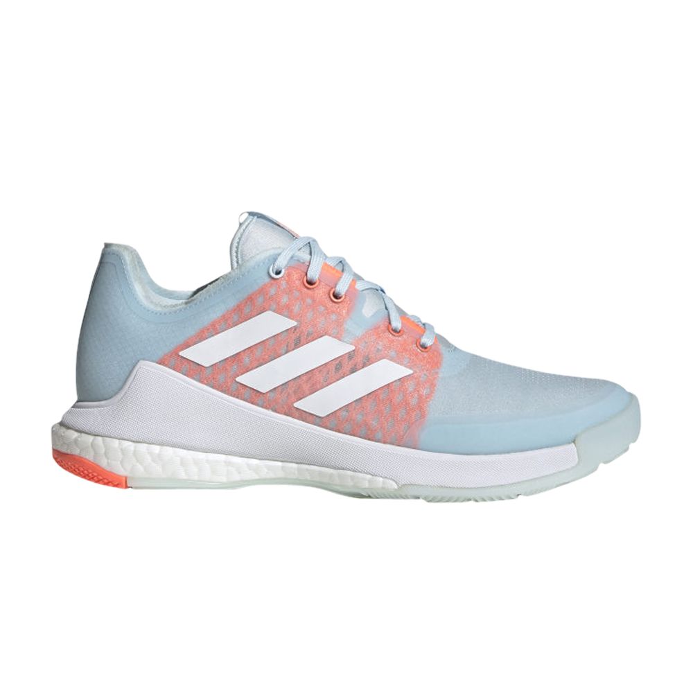 Pre-owned Adidas Originals Adidas Wmns Crazyflight 'sky Tint Coral' | Blue | Women's Size 13.5