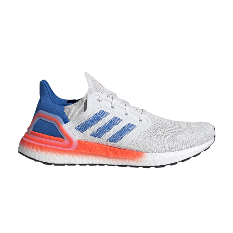 Adidas ultraboost 20 white orange sale