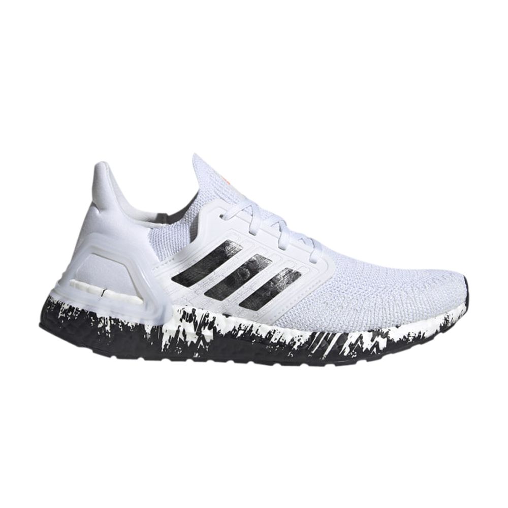 adidas Wmns UltraBoost 20 'Paint Splatter - White Black' | Women's Size 5.5
