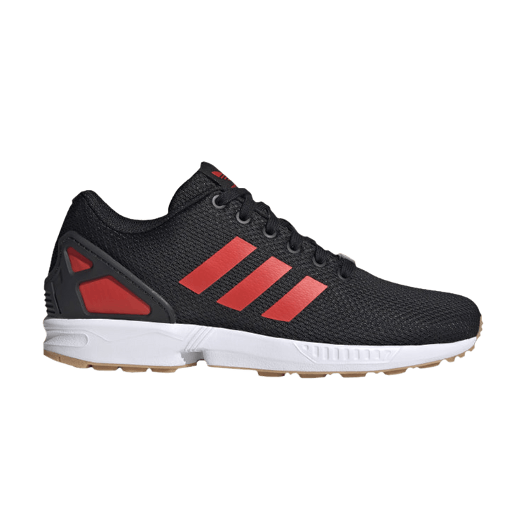Size 8.5 ZX Flux 'Black Hi-Res Red'