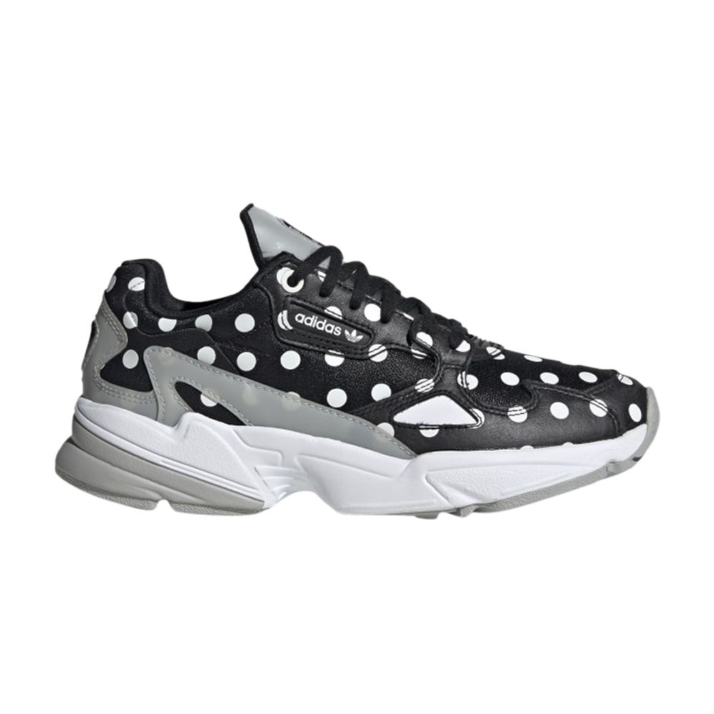 Pre-owned Adidas Originals Wmns Falcon 'polka Dots' In Black