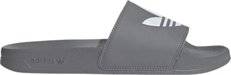 Adilette Lite Slides 'Trefoil Logo - Grey'