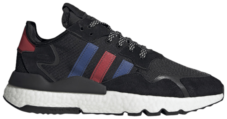 Adidas Nite Jogger Black Royal Scarlet