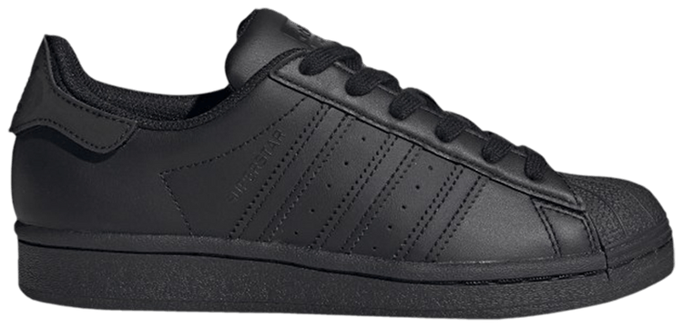 Adidas Superstar J Triple Black