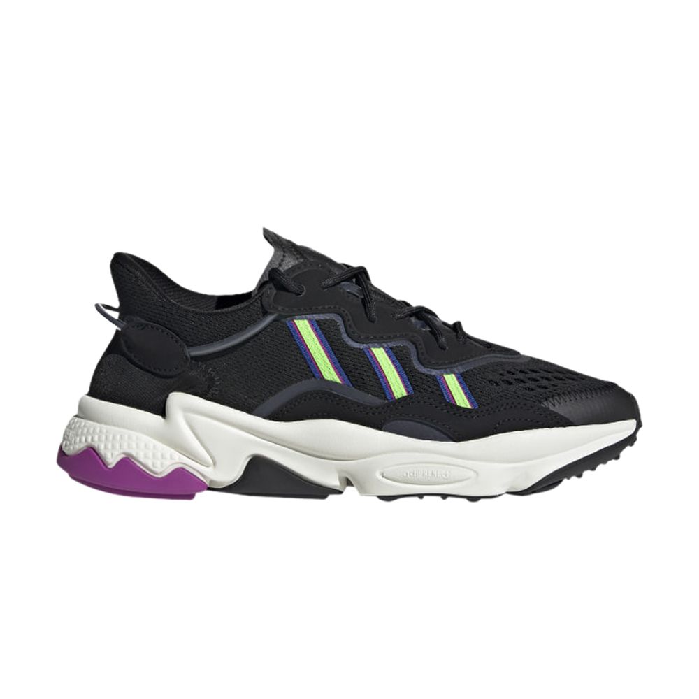 Pre-owned Adidas Originals Wmns Ozweego 'core Black Pink'