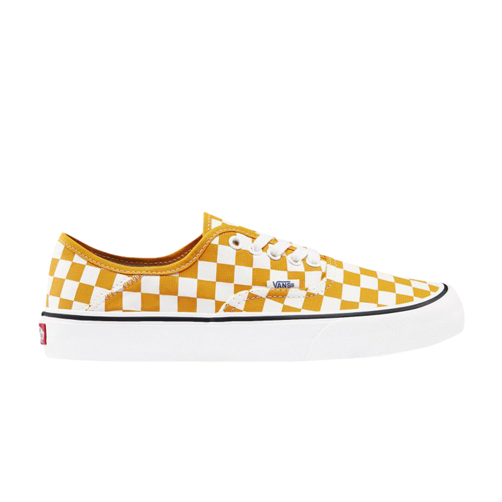 Pre-owned Vans Authentic Sf 'checkerboard - Cadmium Yellow'