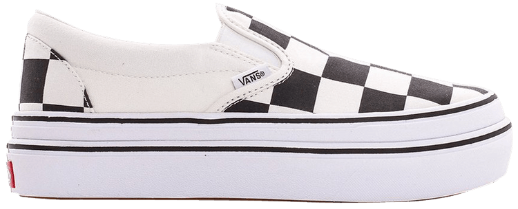 Vans, Shoes, Vans Puffy Checkerboard Comfy Cush Slip On Sneakers