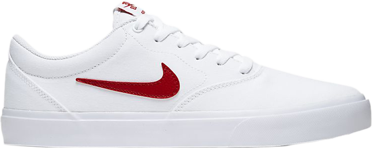 Charge Canvas SB nike sb white and red 'White University Red' | GOAT