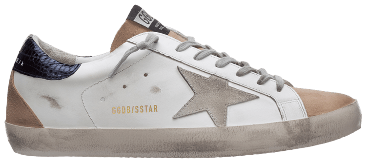 Golden Goose Superstar Snakeskin   White Nude