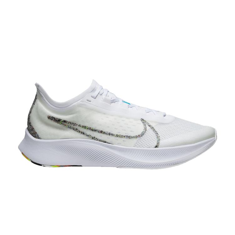 Size 12.0 Zoom Fly 3 AW White Blue Hero