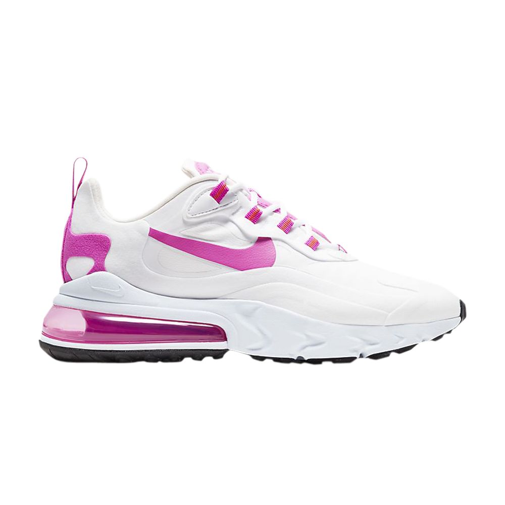 Nike Wmns Air Max 270 React 'Fire Pink' | White | Women's Size 9