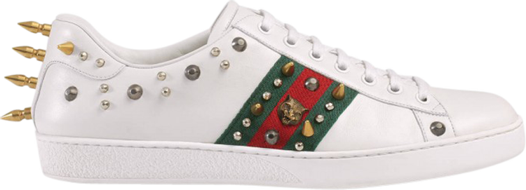 Gucci Wmns Ace Studded Low 'White' - 431098 A9L60 9067 - White |