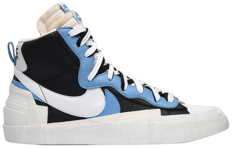 X sacai blazer mid black cheap
