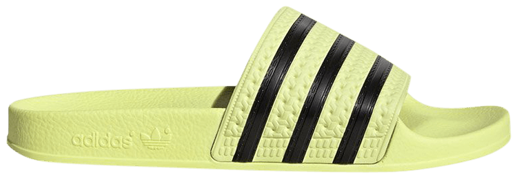 Adidas Wmns Adilette Slides Ice Yellow