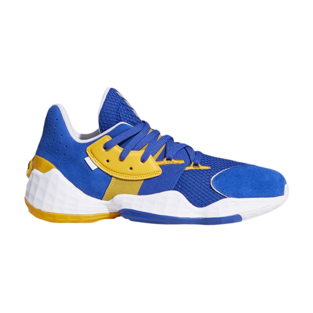 adidas Harden Vol. 4 'Su Casa Mi Casa - Golden State Warriors' | Blue | Men's Size 12