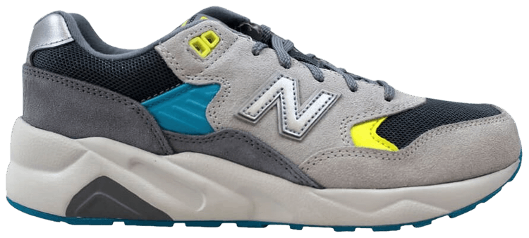 New Balance 580 Kids Grey Yellow Blue