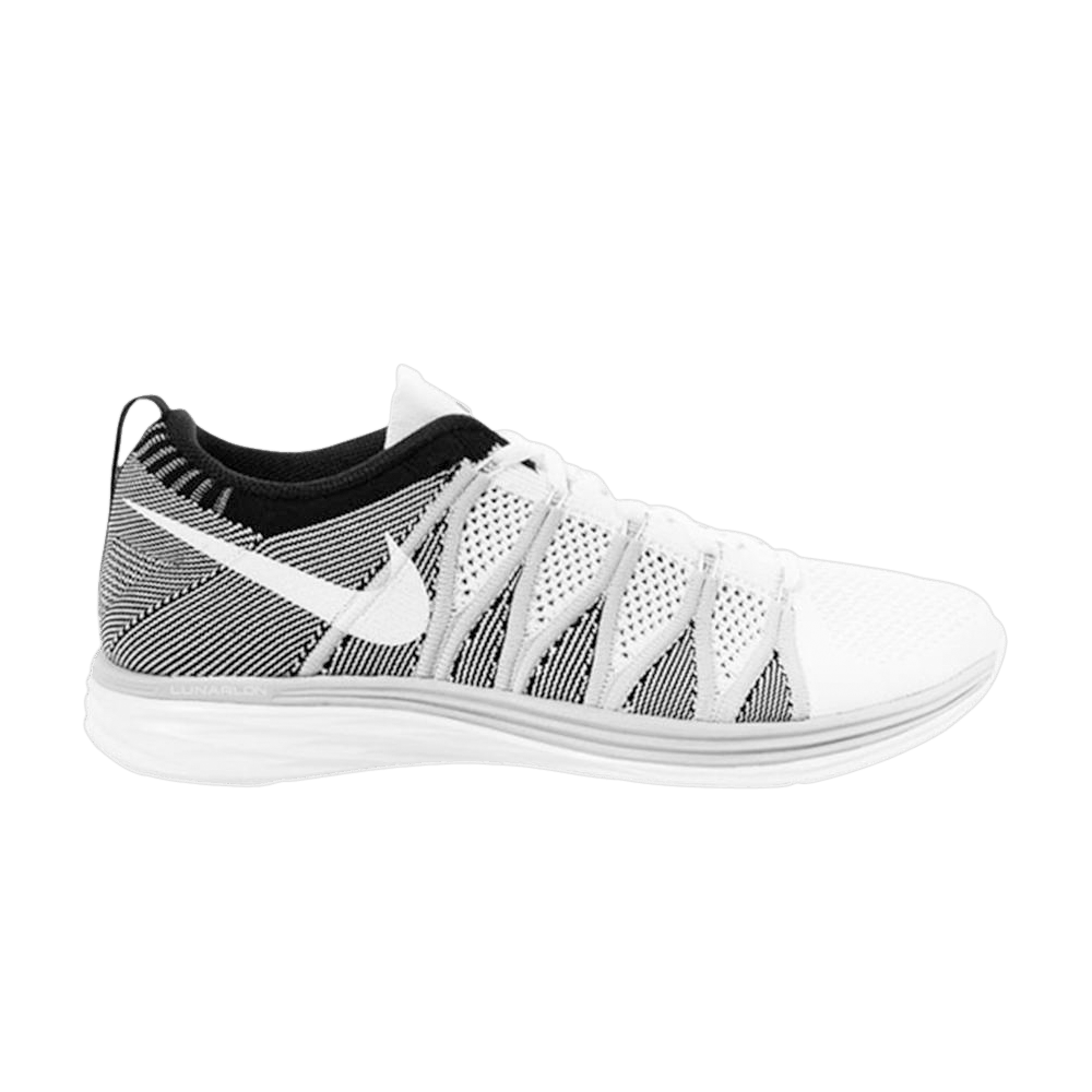 Nike flyknit lunar white clearance