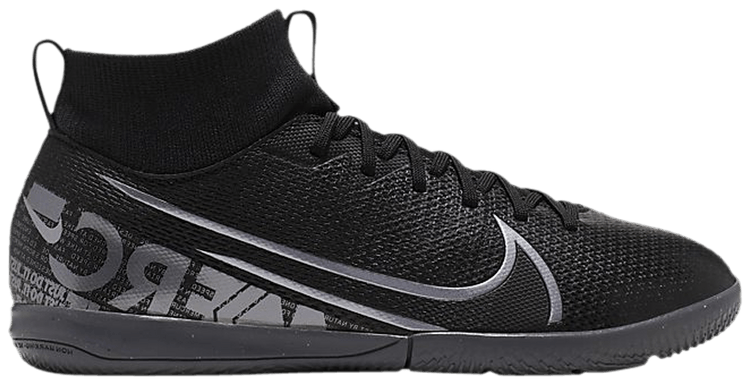 Nike Mercurial Superfly 7 Academy IC GS Black Grey