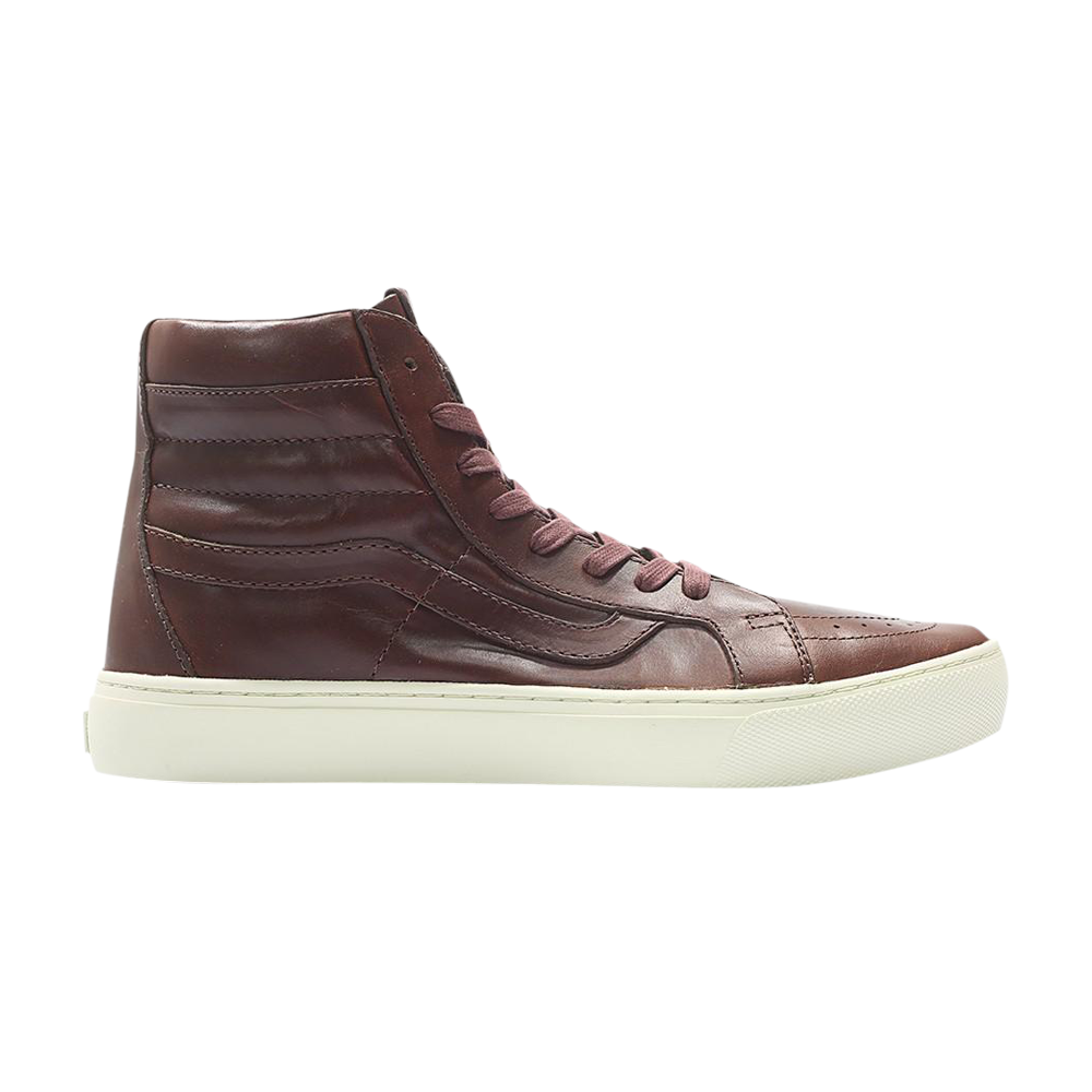Pre-owned Vans Horween Leather Co. X Sk8-hi Cup Lx 'timber' In Brown