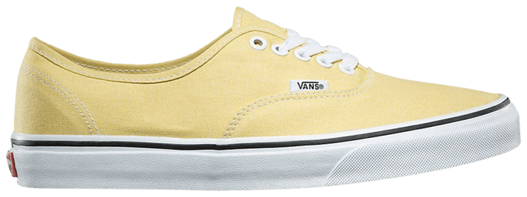 Vans authentic dusky citron on sale