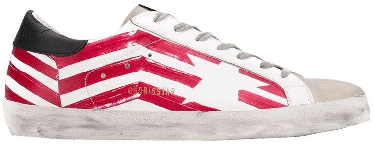 Golden Goose Superstar 'White Red Flag'